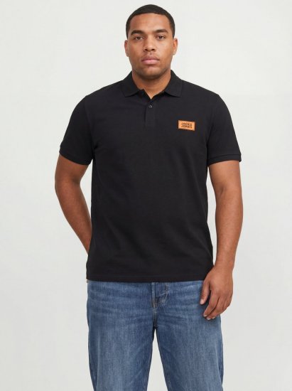 Jack & Jones Rush galléros póló 2 db fekete/tengerészkék - Pólóingek - Galléros Pólók 2XL-8XL - Pólóingek 2XL-8XL