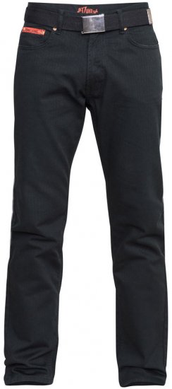 Duke Mario Bedford cord-pants Black TALL SIZES - FÉRFIRUHÁZAT MT-6XLT - TALL-méretek