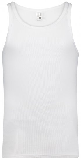 Adamo Prestige Double Ribbed Undershirt White - Alsónemű & strandruhák - Nagyméretű Alsónemű 2XL-8XL