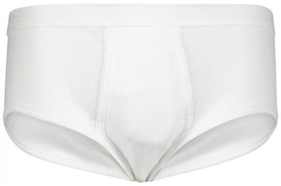 Adamo Royal Fine Ribbed Briefs White - Alsónemű & strandruhák - Nagyméretű Alsónemű 2XL-8XL