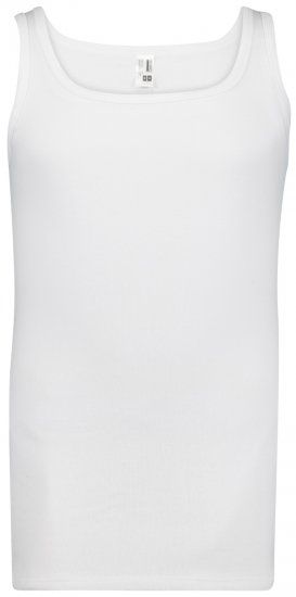 Adamo Royal Fine Ribbed Undershirt White - Alsónemű & strandruhák - Nagyméretű Alsónemű 2XL-8XL