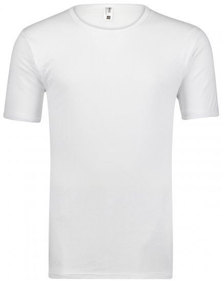 Adamo Royal Fine Ribbed Under-T-shirt White - Alsónemű & strandruhák - Nagyméretű Alsónemű 2XL-8XL