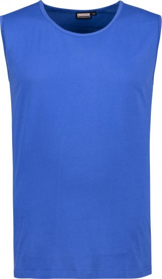 Adamo Rod Comfort Fit Tank Top Royal Blue - Pólók - Nagyméretű pólók - 2XL-14XL