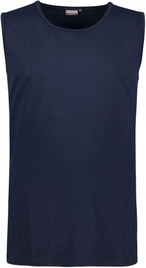 Adamo Rod Comfort Fit Tank Top Navy - Pólók - Nagyméretű pólók - 2XL-14XL