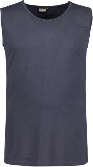 Adamo Rod Comfort Fit Tank Top Charcoal - Pólók - Nagyméretű pólók - 2XL-14XL