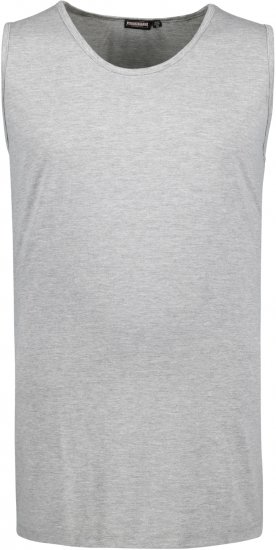 Adamo Rod Comfort Fit Tank Top Grey - Pólók - Nagyméretű pólók - 2XL-14XL