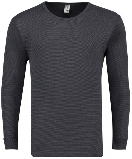 Adamo Jeans Long sleeve Under-T-shirt Black - Alsónemű & strandruhák - Nagyméretű Alsónemű 2XL-8XL