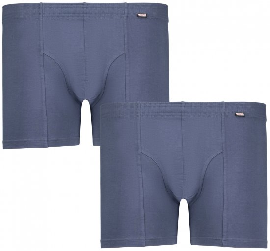 Adamo Jack Boxer shorts 2-pack Denim Blue - Alsónemű & strandruhák - Nagyméretű Alsónemű 2XL-8XL