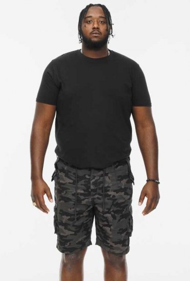 D555 ZAVIER Camo Cotton Cargo Shorts - Rövidnadrág - Nagyméretű Rövidnadrág W40-W60