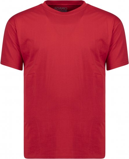 Adamo Kevin Regular fit T-shirt Red - Pólók - Nagyméretű pólók - 2XL-14XL