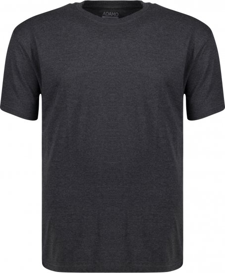 Adamo Kevin Regular fit T-shirt Charcoal - Pólók - Nagyméretű pólók - 2XL-14XL