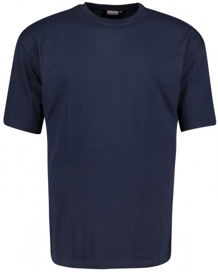 Adamo Magic T-shirt Navy TALL SIZES - FÉRFIRUHÁZAT MT-6XLT - TALL-méretek