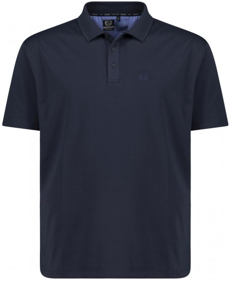 Adamo Picco Technical Sports Polo Navy - Sportruházat - Nagyméretű Sportruházat 2XL-10XL