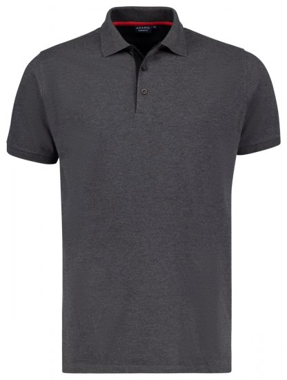 Adamo 139401 Galléros póló Sötétszürke melír - Pólóingek - Galléros Pólók 2XL-8XL - Pólóingek 2XL-8XL