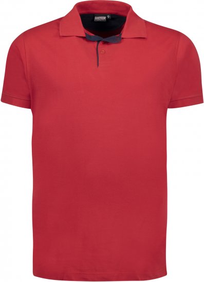 Adamo Pablo Comfort fit Polo Shirt Red - Pólóingek - Galléros Pólók 2XL-8XL - Pólóingek 2XL-8XL