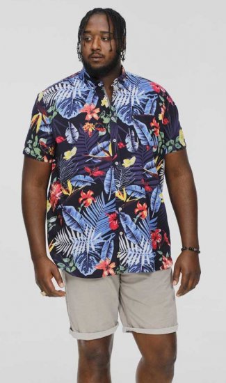 D555 TOBY Multi Colour Hawaiian AO Print Shirt - Ingek - Ingek 2XL-10XL