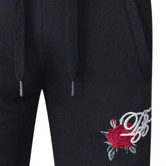 D555 Matt Fashion Sweatpants Black - Melegítőnadrág & rövidnadrág - Melegítőnadrág & Melegítő Rövidnadrág 2XL-12XL