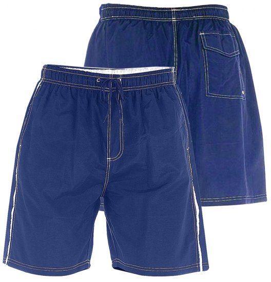 D555 Yarrow Swimshorts Navy - Alsónemű & strandruhák - Nagyméretű Alsónemű 2XL-8XL