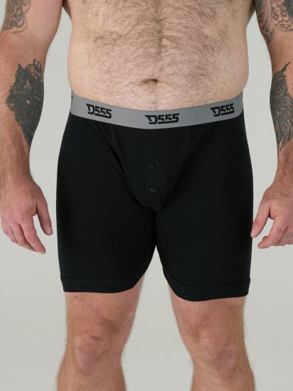 Duke Driver Boxershorts Black, Grey, Navy 3-Pack - Alsónemű & strandruhák - Nagyméretű Alsónemű 2XL-8XL