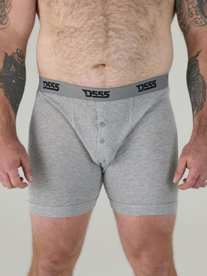 Duke Driver Boxershorts Black, Grey, Navy 3-Pack - Alsónemű & strandruhák - Nagyméretű Alsónemű 2XL-8XL
