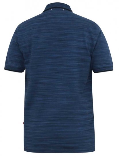 D555 FOXLEY Pique Reno Polo Navy - Pólóingek - Galléros Pólók 2XL-8XL - Pólóingek 2XL-8XL