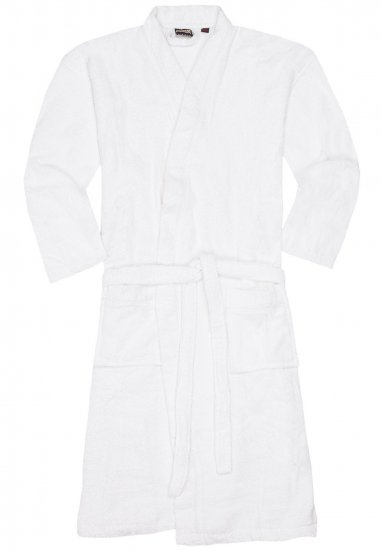 Adamo Joey Bathrobe White - Alsónemű & strandruhák - Nagyméretű Alsónemű 2XL-8XL