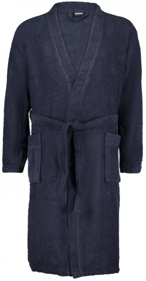 Adamo Joey Bathrobe Navy - Alsónemű & strandruhák - Nagyméretű Alsónemű 2XL-8XL