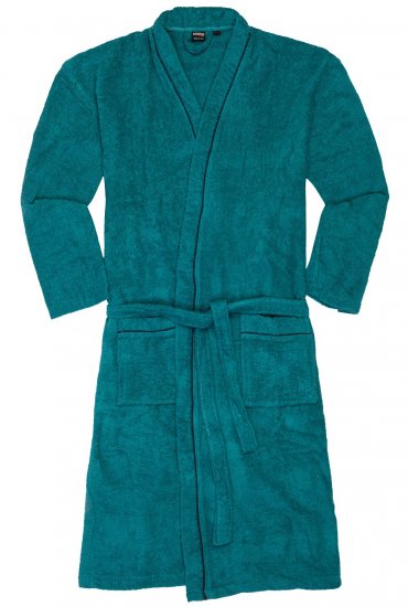 Adamo Joey Bathrobe Petrol - Alsónemű & Strandruhák - Nagyméretű Alsónemű 2XL-8XL
