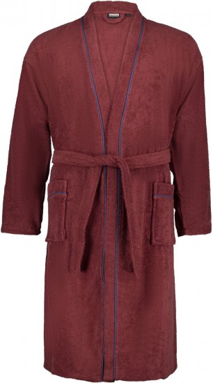 Adamo Joey Bathrobe Burgundy - Alsónemű & Strandruhák - Nagyméretű Alsónemű 2XL-8XL