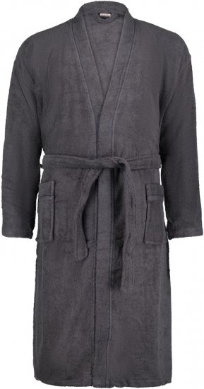 Adamo Joey Bathrobe Charcoal - Alsónemű & strandruhák - Nagyméretű Alsónemű 2XL-8XL