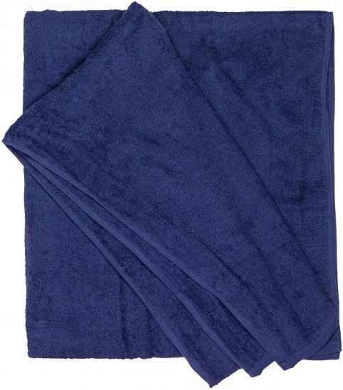 Adamo Helsinki XXL Towel Navy - Alsónemű & strandruhák - Nagyméretű Alsónemű 2XL-8XL
