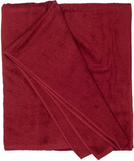 Adamo Helsinki XXL Towel Burgundy - Alsónemű & strandruhák - Nagyméretű Alsónemű 2XL-8XL