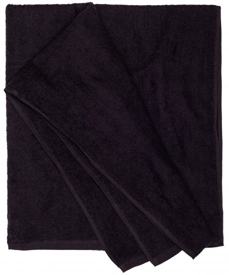 Adamo Helsinki XXL Towel Black - Alsónemű & strandruhák - Nagyméretű Alsónemű 2XL-8XL