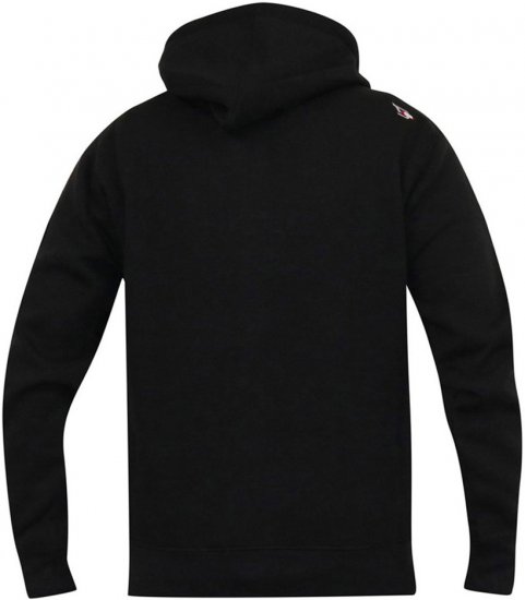D555 LINGARD Full Zip Hoody With Original Chest Print Black - Pulóverek & kapucnis pulóverek - Pulóverek & Kapucnis pulóver 2XL-12XL