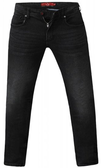 D555 Benson Tapered Fit Stretch Jeans Stonewash TALL SIZES - FÉRFIRUHÁZAT MT-6XLT - TALL-méretek