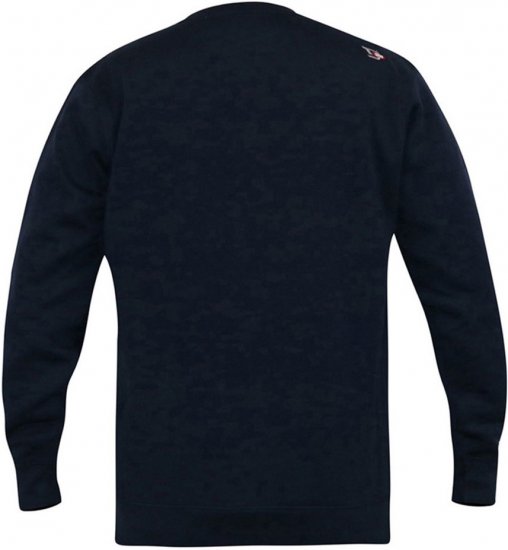 D555 KEYWORTH Authentic Printed Crew Neck Sweatshirt Navy - Pulóverek & kapucnis pulóverek - Pulóverek & Kapucnis pulóver 2XL-12XL