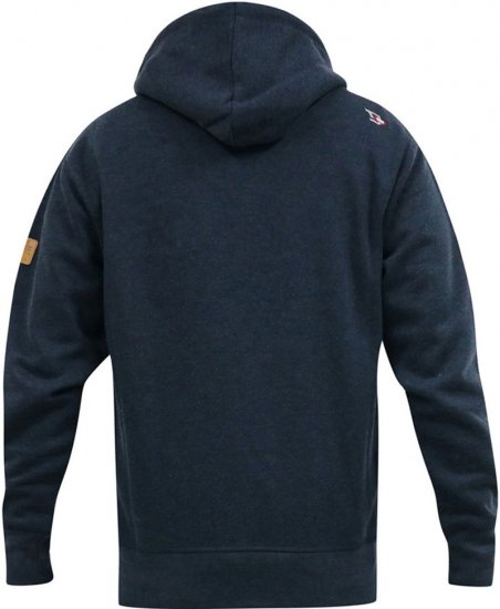 D555 HAMILTON Full Zip Hoody With Authentic 1996 Chest Print Denim - Pulóverek & kapucnis pulóverek - Pulóverek & Kapucnis pulóver 2XL-12XL