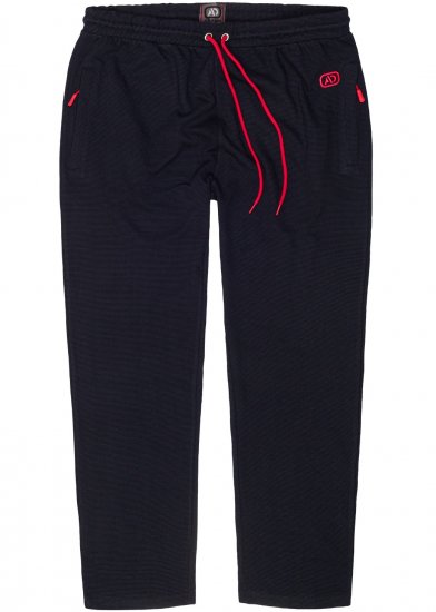Adamo Matteo Ottoman Sweatpants Navy - Melegítőnadrág & rövidnadrág - Melegítőnadrág & Melegítő Rövidnadrág 2XL-12XL