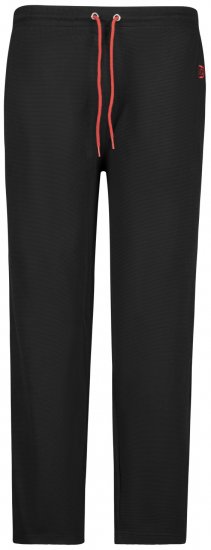 Adamo Matteo Ottoman Sweatpants Black - Melegítőnadrág & rövidnadrág - Melegítőnadrág & Melegítő Rövidnadrág 2XL-12XL