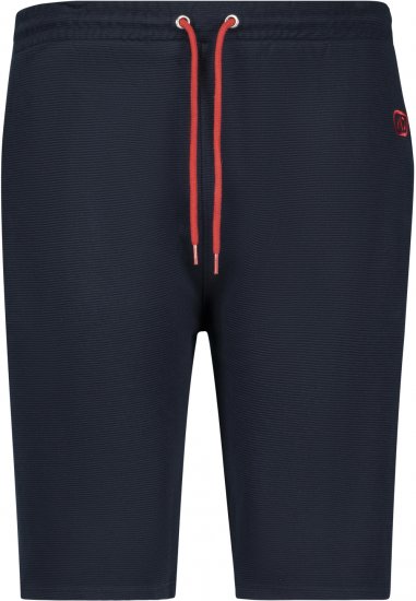 Adamo Marcel Ottoman Sweatshorts Navy - Melegítőnadrág & rövidnadrág - Melegítőnadrág & Melegítő Rövidnadrág 2XL-12XL
