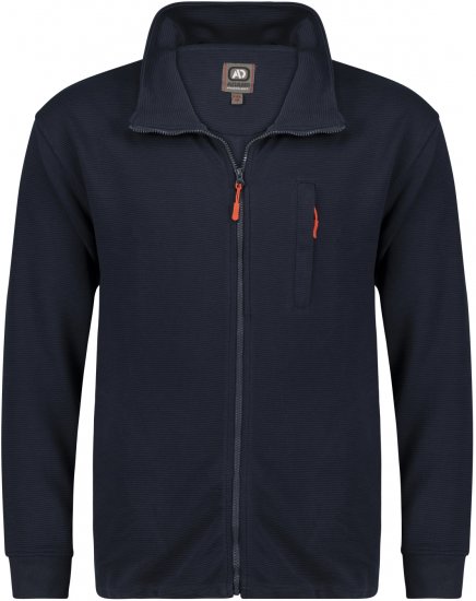 Adamo Max Ottoman Sweatshirt Navy - Pulóverek & kapucnis pulóverek - Pulóverek & Kapucnis pulóver 2XL-12XL