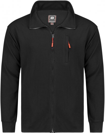 Adamo Max Ottoman Sweatshirt Black - Pulóverek & kapucnis pulóverek - Pulóverek & Kapucnis pulóver 2XL-12XL