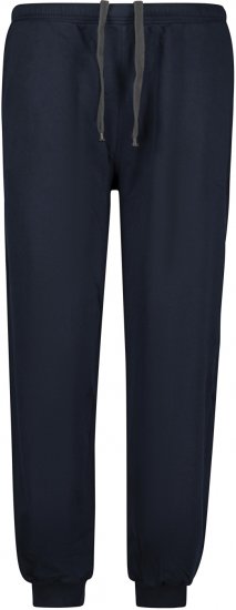 Adamo Athen Sweatpants with Cuffs Navy - Melegítőnadrág & rövidnadrág - Melegítőnadrág & Melegítő Rövidnadrág 2XL-12XL