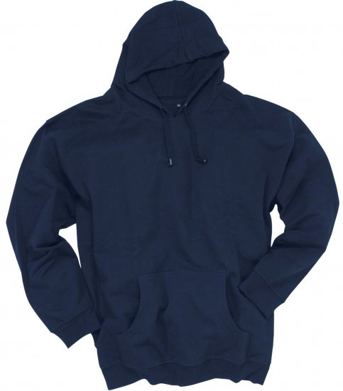 Adamo Athen Hoodie without Zipper Navy - Pulóverek & kapucnis pulóverek - Pulóverek & Kapucnis pulóver 2XL-12XL