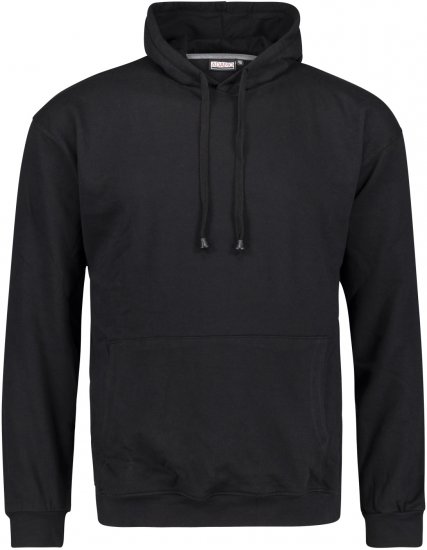 Adamo Athen Hoodie without Zipper Black - Pulóverek & kapucnis pulóverek - Pulóverek & Kapucnis pulóver 2XL-12XL
