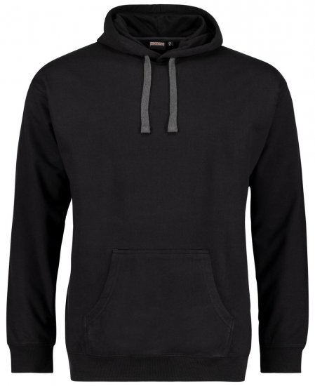 Adamo 159310 Kapucnis pulóver Fekete - Pulóverek & kapucnis pulóverek - Pulóverek & Kapucnis pulóver 2XL-12XL