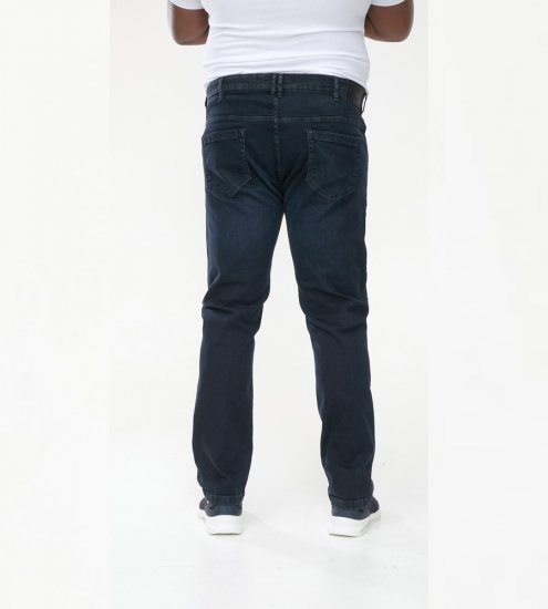 D555 Daniel Tapered Fit Stretch Jeans Blue/Black Wash - Farmer & nadrág - Farmer és nadrág - W40-W70