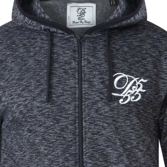 D555 Bennie Full zip Hoodie - Pulóverek & kapucnis pulóverek - Pulóverek & Kapucnis pulóver 2XL-12XL