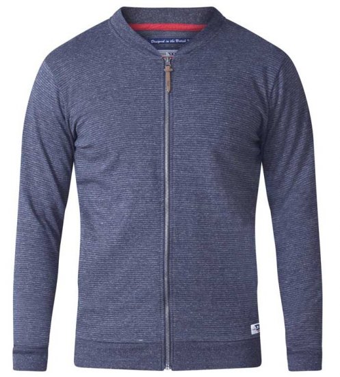 D555 Arnie Sweatshirt With Pocket Navy - Pulóverek & kapucnis pulóverek - Pulóverek & Kapucnis pulóver 2XL-12XL