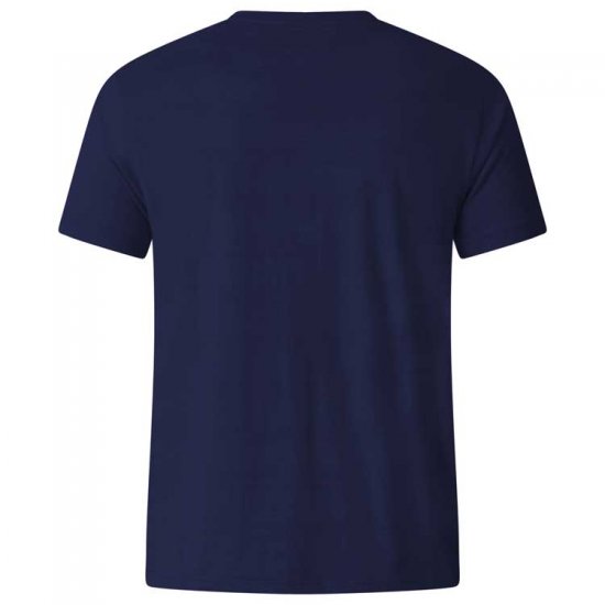 D555 Naughty X-mas T-shirt Navy - Pólók - Nagyméretű pólók - 2XL-14XL